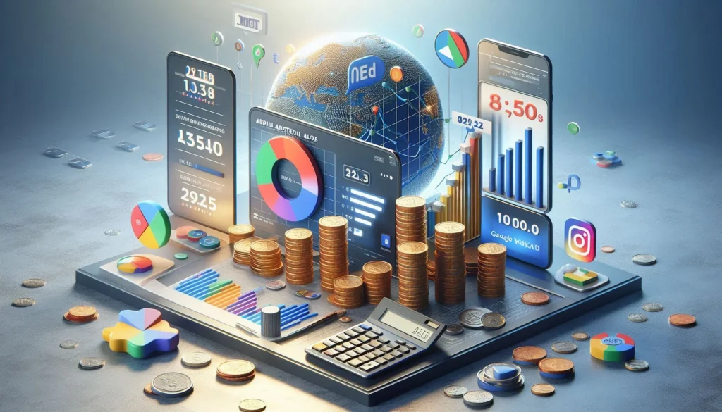 Social media ads costs